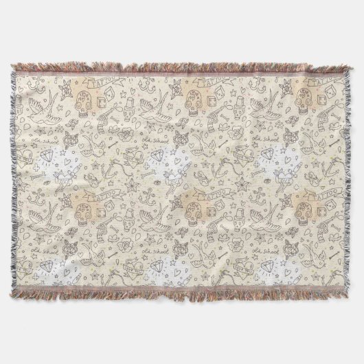 Couverture Motif de concept de tatouage (Devant)