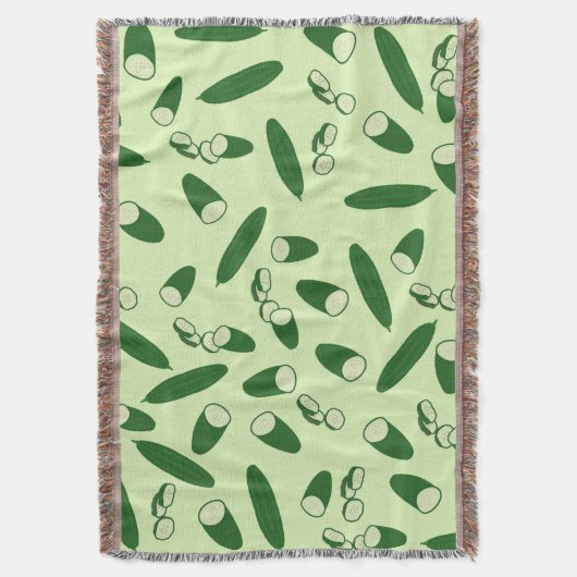 Couverture Motif de concombre (devant Vertical)