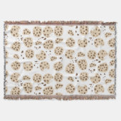 Couverture Motif de cookies à puces de chocolat (Devant)