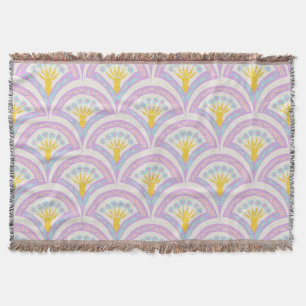 Couverture Motif de coquille de couleur pastel