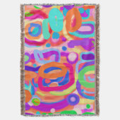 Couverture Motif de couleurs vives (devant Vertical)