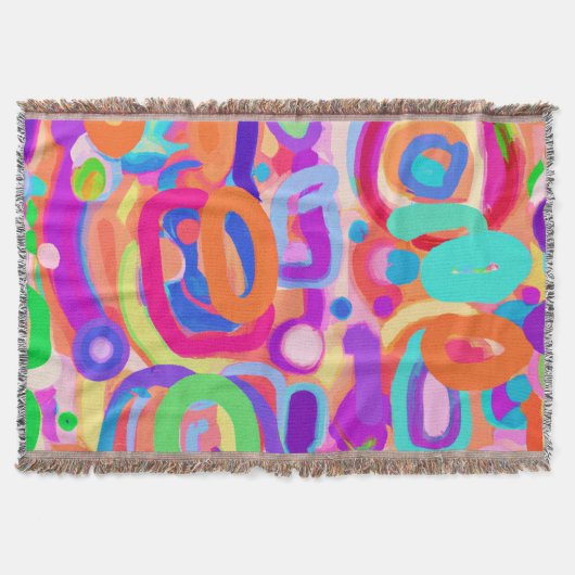 Couverture Motif de couleurs vives (Devant)