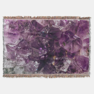 Couverture Motif de cristal Amethyst