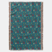 Couverture Motif de croix chrétiennes multicolores (devant Vertical)