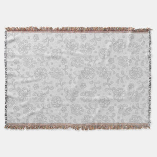 Couverture Motif de dentelle, cru 1 de fleur