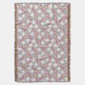 Couverture Motif de dents d'arc-en-ciel (devant Vertical)