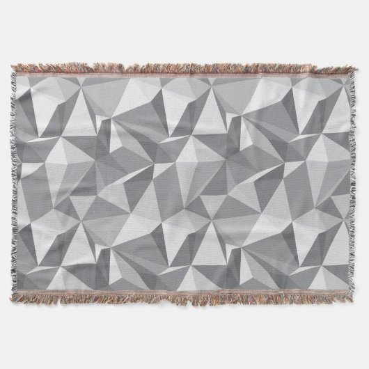 Couverture Motif de diamant - polygone abstrait (Devant)