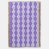 Couverture Motif de diamant violet (devant Vertical)