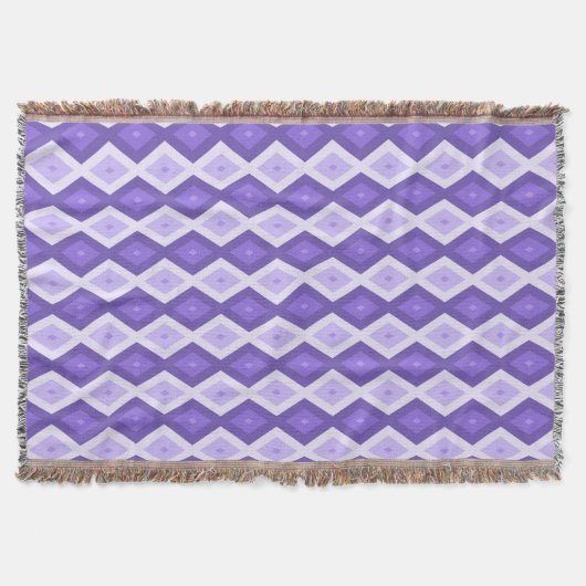 Couverture Motif de diamant violet (Devant)