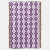 Couverture Motif de diamant violet (devant Vertical)