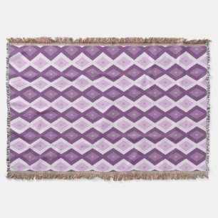 Couverture Motif de diamant violet