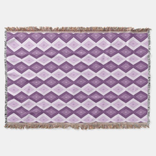 Couverture Motif de diamant violet (Devant)