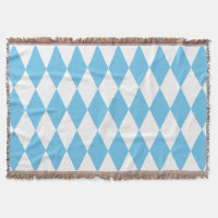Motif de drapeau bavarois en losanges bleu et blan