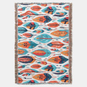 Couverture Motif de feuille d'automne (devant Vertical)