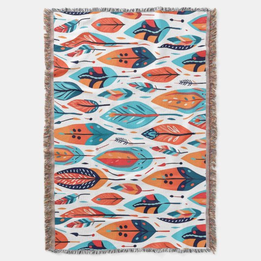 Couverture Motif de feuille d'automne (devant Vertical)