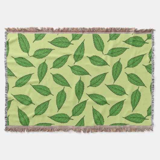 Couverture Motif De Feuilles, Motif De Feuilles, Feuilles De  (Devant)