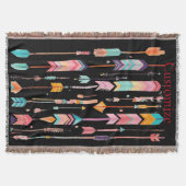 Couverture Motif de flèche multicolore Thunder_Cove (Devant)