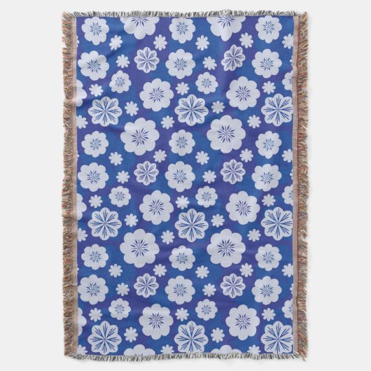 Couverture motif de fleur (devant Vertical)