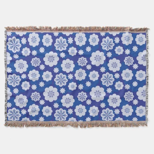 Couverture motif de fleur (Devant)