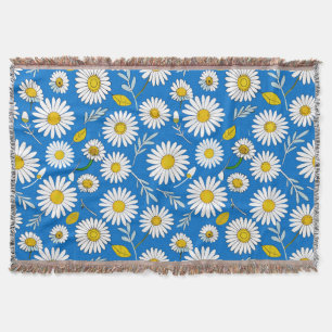 Couverture Motif de fleur de marguerite