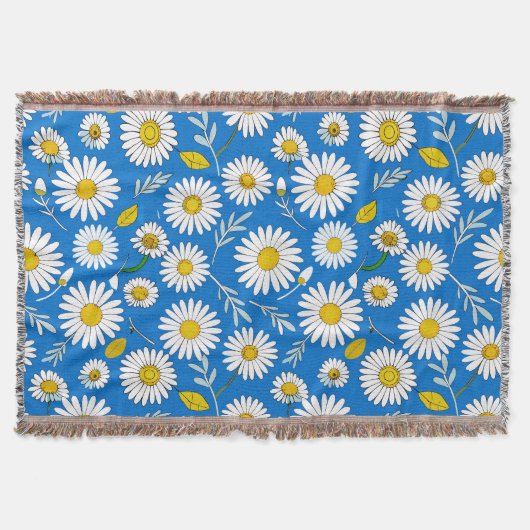 Couverture Motif de fleur de marguerite (Devant)