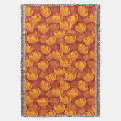 Couverture Motif de fleur d'or (devant Vertical)