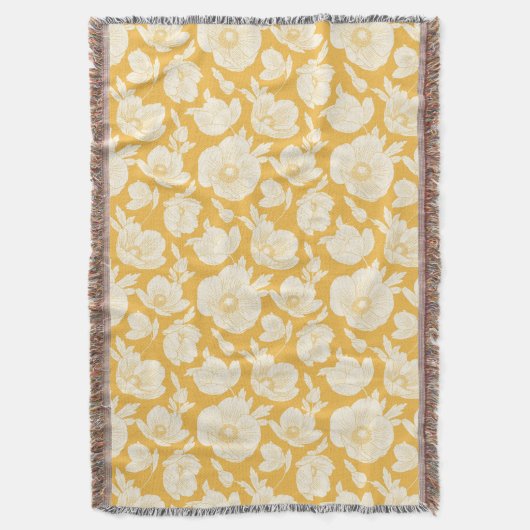 Couverture Motif de fleur d'or (devant Vertical)