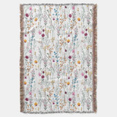 Couverture Motif de fleur sauvage d'été (devant Vertical)