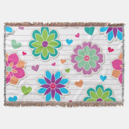 Couverture Motif de fleurs (Devant)
