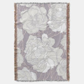 Couverture Motif de fleurs (devant Vertical)