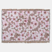 Couverture Motif de fleurs de cerisiers (Devant)