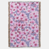 Couverture Motif de fleurs de cerisiers (devant Vertical)