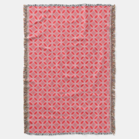 Couverture Motif de formulaires Abstraits rouges (devant Vertical)