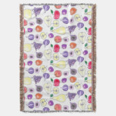 Couverture Motif de fruits (devant Vertical)