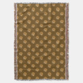 Couverture motif de golgen de pois (devant Vertical)