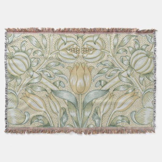 Couverture Motif de grenade antique William Morris Lily (Devant)