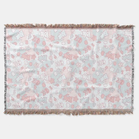 Couverture motif de kawaii avec le griffonnage (Devant)