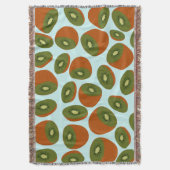 Couverture Motif de Kiwifruit (devant Vertical)