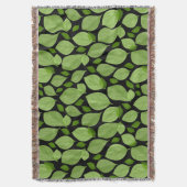 Couverture Motif de la feuille de basalte verte (devant Vertical)