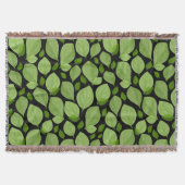 Couverture Motif de la feuille de basalte verte (Devant)