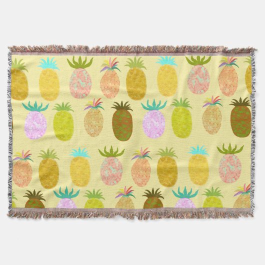 Couverture Motif de l'ananas juteux (Devant)
