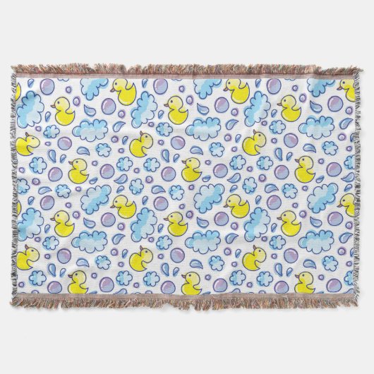 Couverture motif de lavage (Devant)