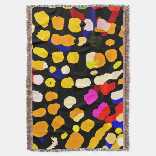 Couverture Motif de lecture couleur expressif (devant Vertical)