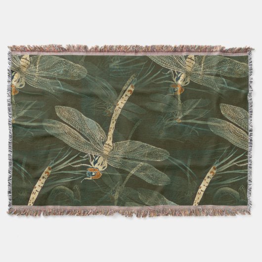 Couverture Motif de libellules majestueux (Devant)