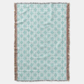 Couverture Motif de liens géométriques verts (devant Vertical)