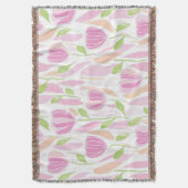 Couverture Motif de ligne florale abstrait moderne (1) (devant Vertical)
