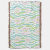 Couverture Motif de ligne florale abstrait moderne (8) (devant Vertical)