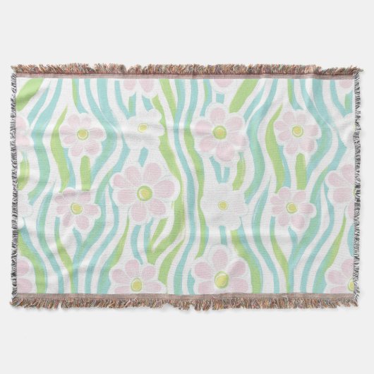 Couverture Motif de ligne florale abstrait moderne (8) (Devant)