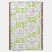 Couverture Motif de ligne florale abstrait moderne (9) (devant Vertical)