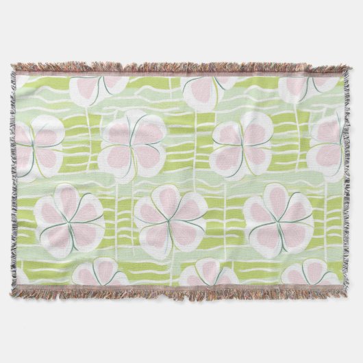 Couverture Motif de ligne florale abstrait moderne (9) (Devant)